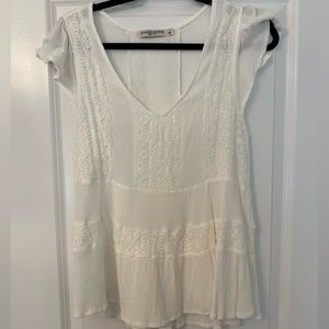 White Linen Summer Shirt